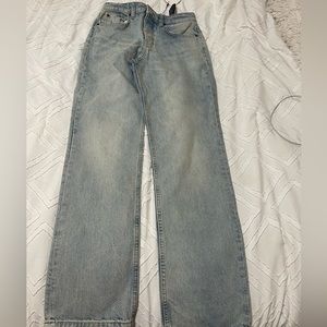 Zara straight leg jeans